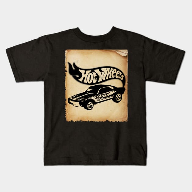 hot wheels vintage Kids T-Shirt by albertkeith48